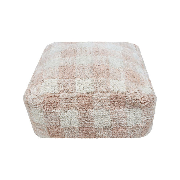 Pouf Vichy - Rose