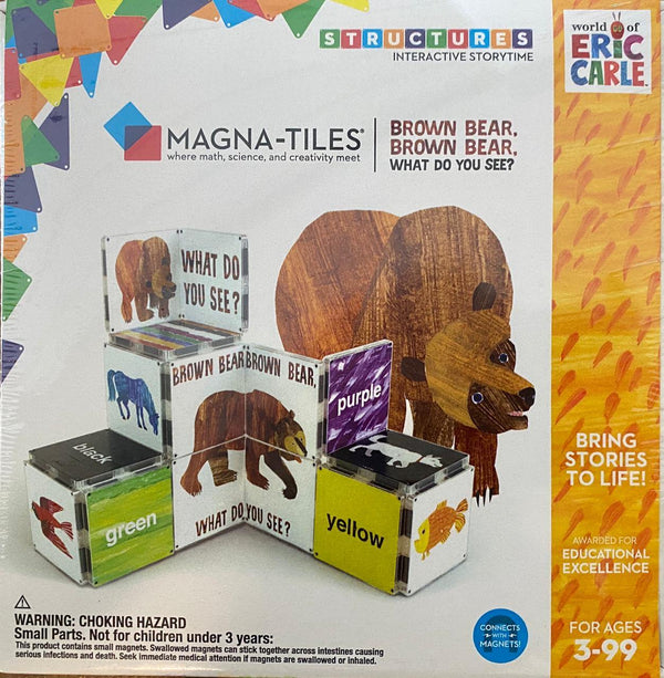 Magna-Tiles® Brown Bear, Brown Bear What Do You See? - The Crib