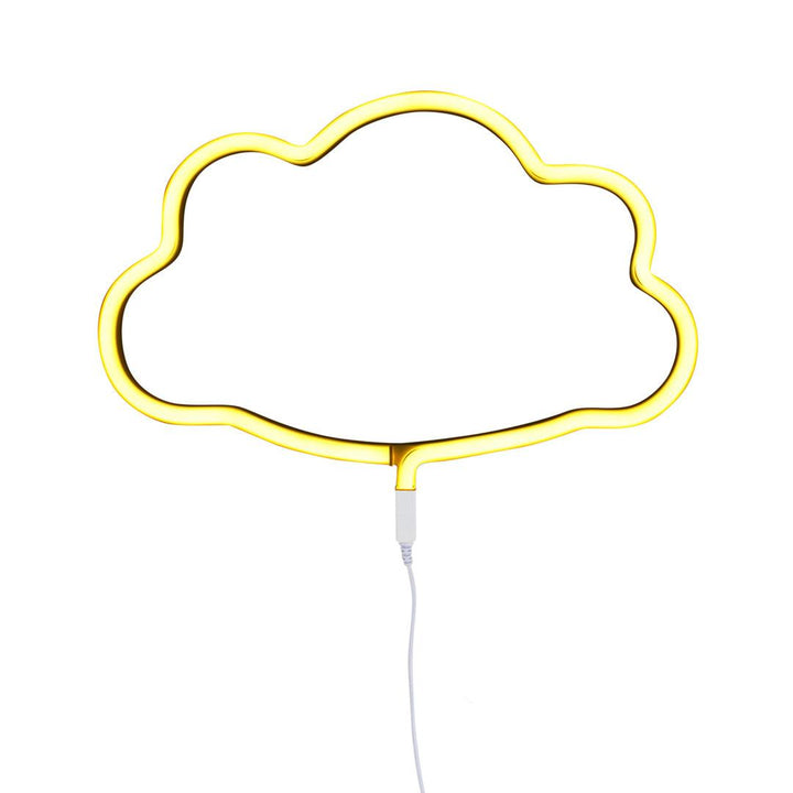 Neon Light - Yellow Cloud - The Crib