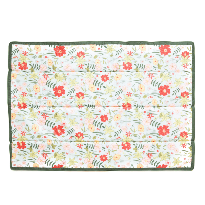 Outdoor Blanket 5x7 - Midnight Poppy - The Crib