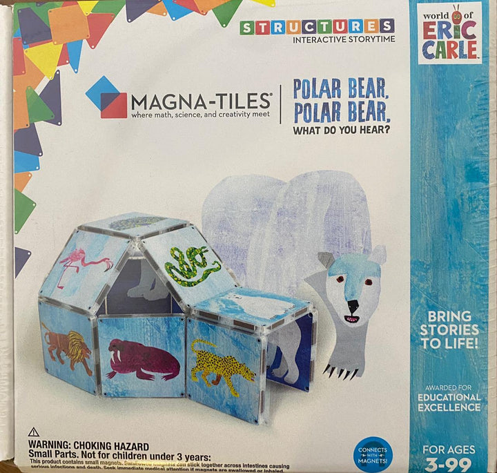 Magna-Tiles® Polar Bear, Polar Bear, What Do You Hear? - The Crib