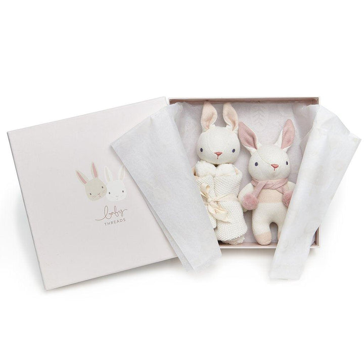 Baby Threads Bunny Gift Set - Cream - The Crib