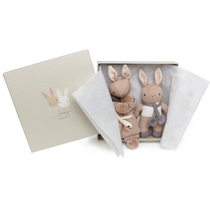 Baby Threads Bunny Gift Set - Cream - The Crib