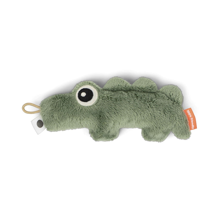 Tiny Sensory Rattle - Croco Green - The Crib