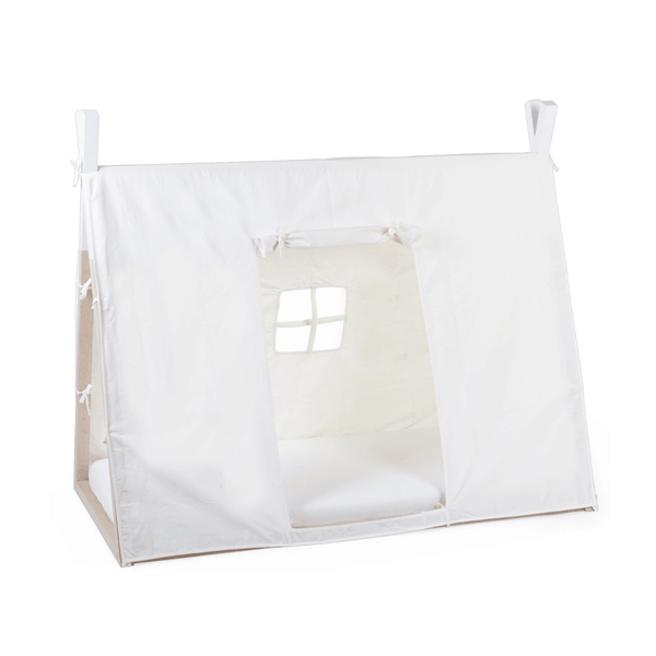 Tipi Bed Frame Cover - White - The Crib