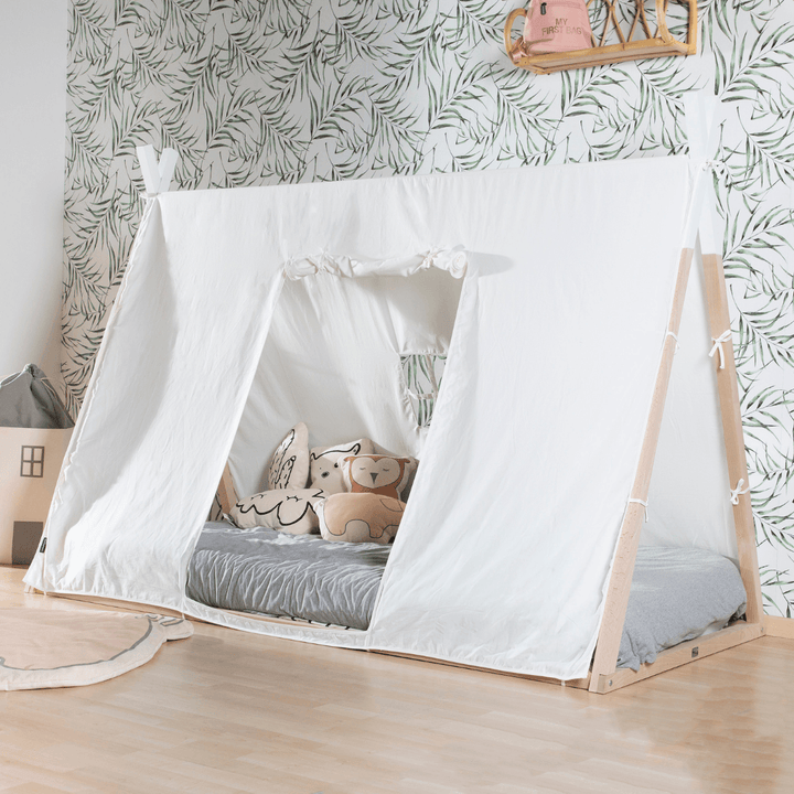 Tipi Bed Frame Cover - Grey - The Crib