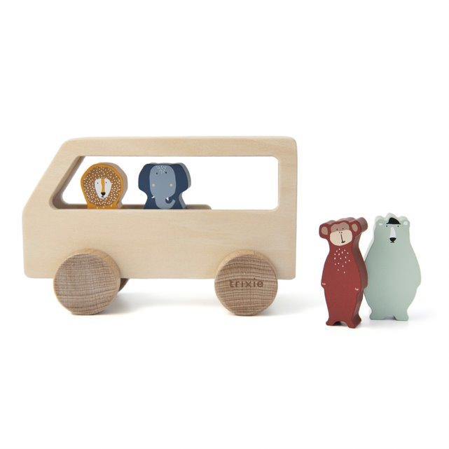 Wooden Animal Bus - The Crib