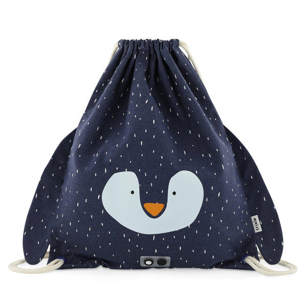 Drawstring Bag - Mr. Penguin - The Crib