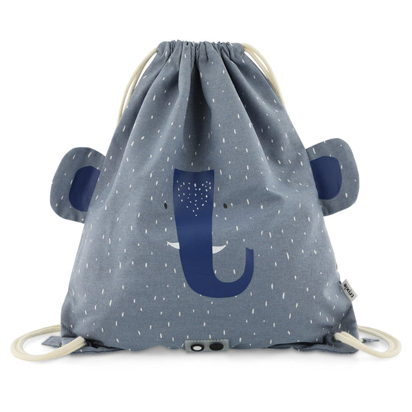 Drawstring Bag - Mrs. Elephant - The Crib