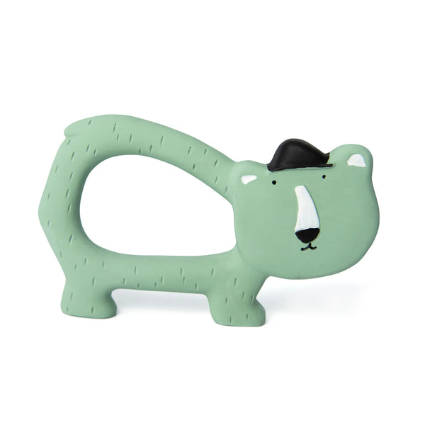 Natural Rubber Grasping Toy - Mr. Polar Bear