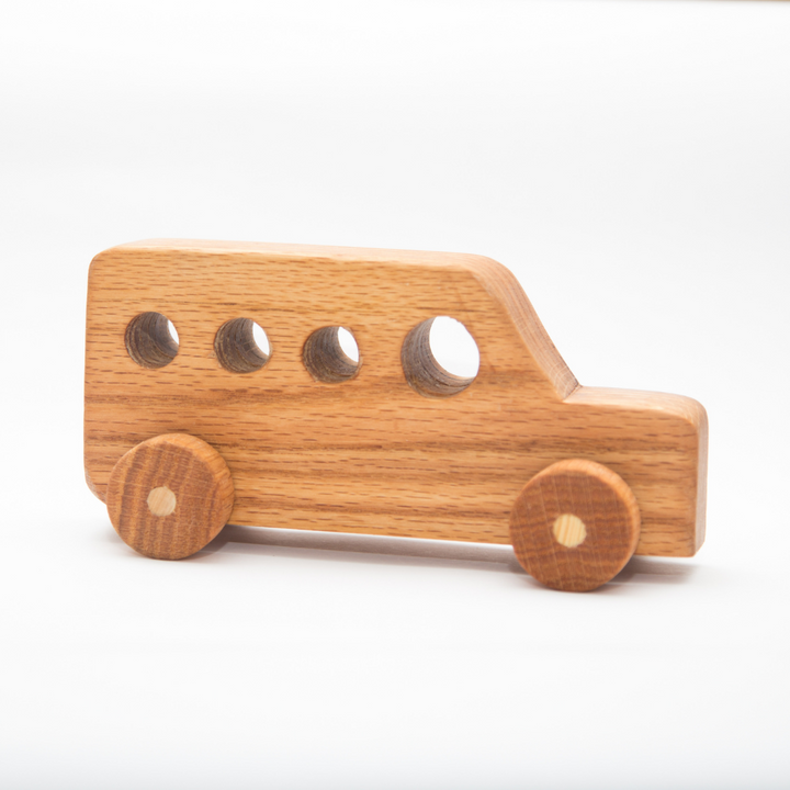 Wooden Car - Bus - The Crib