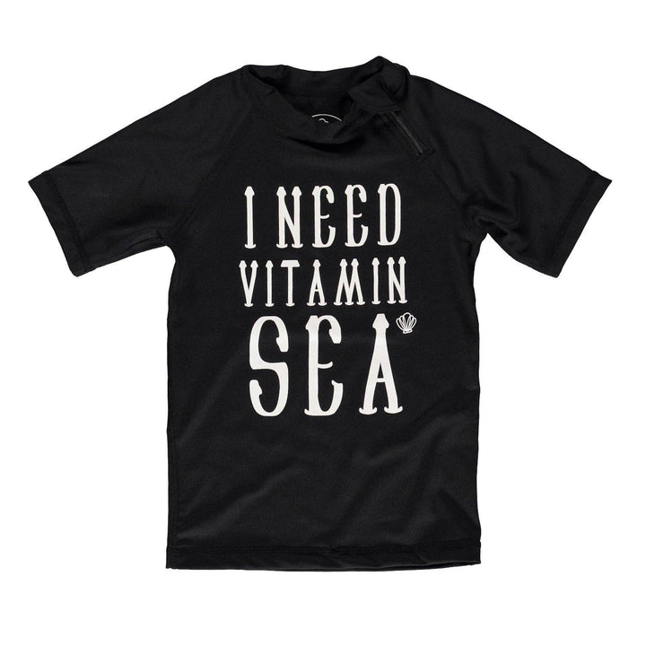 Vitamin Sea Kids T-Shirt - Black