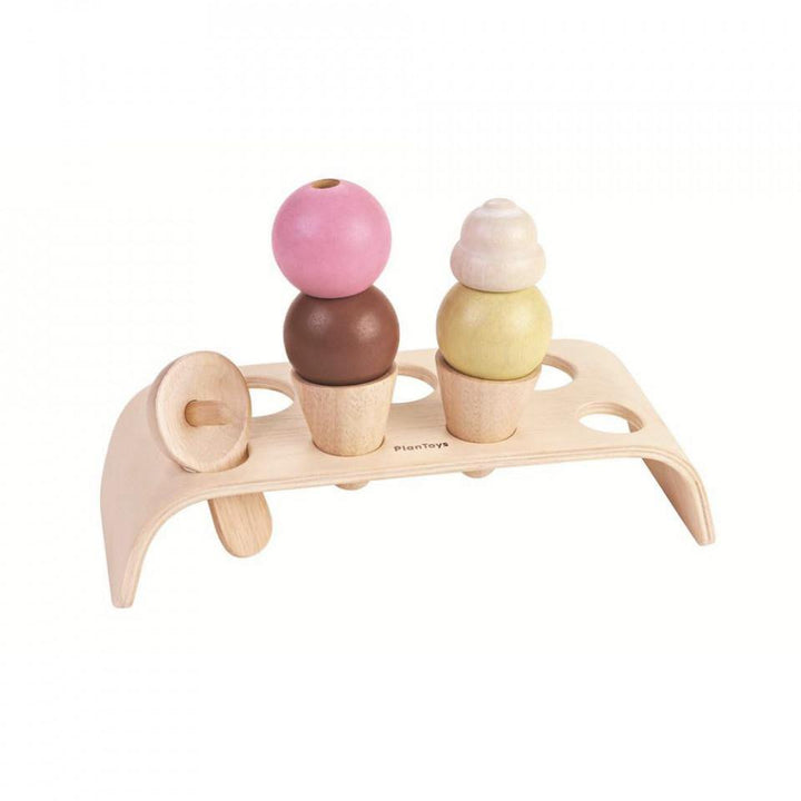 Wooden Ice Cream Set - The Crib