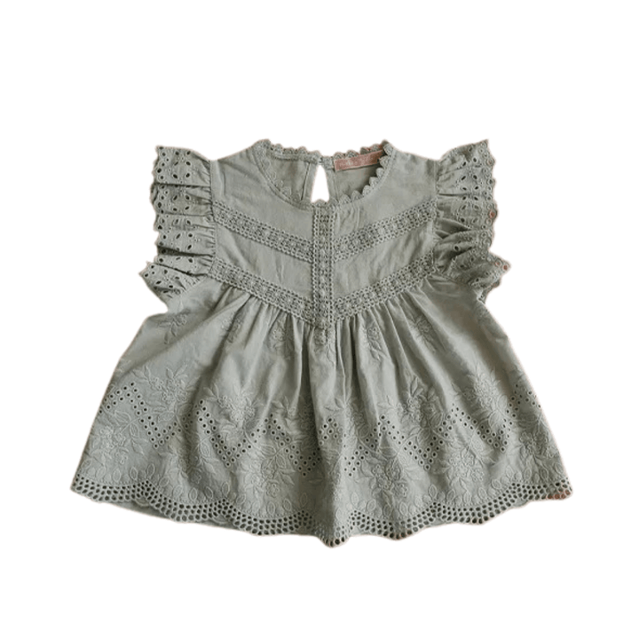 Astrid Embroidered Top - The Crib