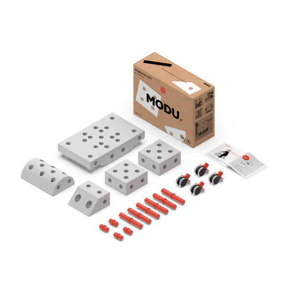 Red Module Toy Modu | Innovative Modular Toy System for Creative Play – TheCrib.ae