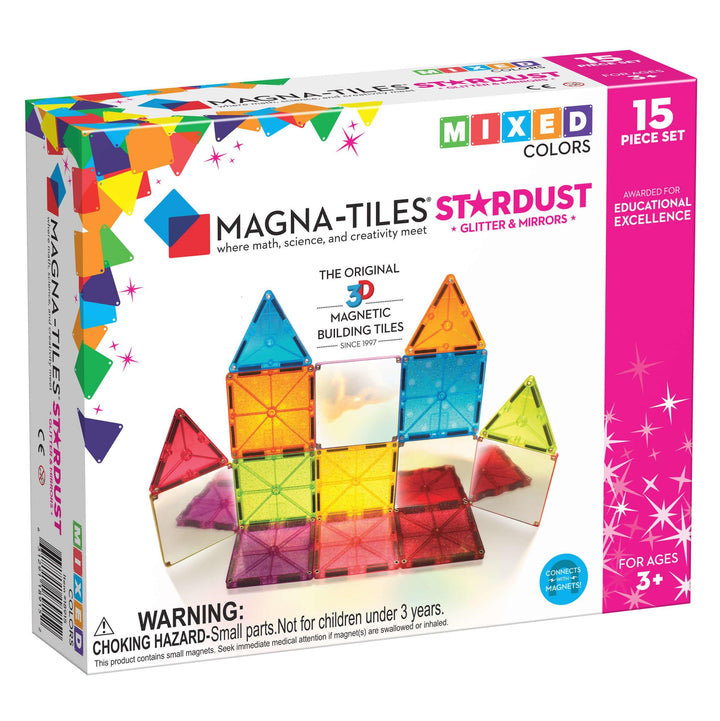 Magna-Qubix® 15 Pieces Stardust - The Crib