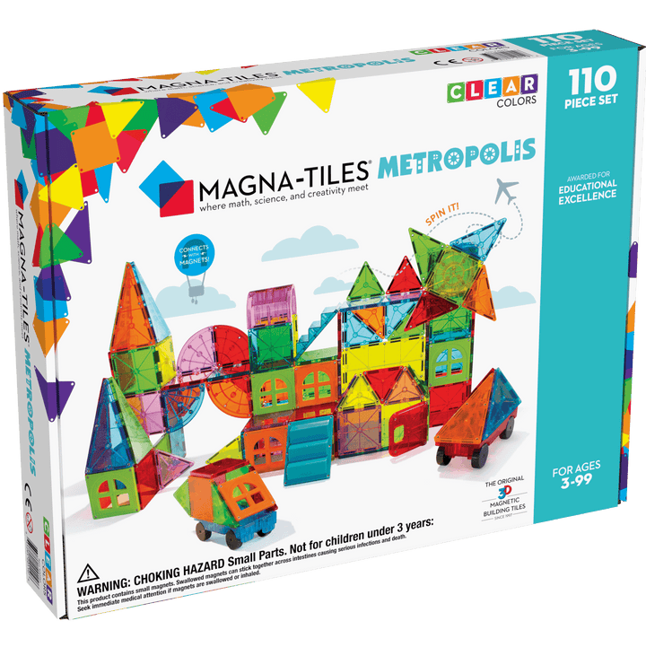 Magna-Tiles® Metropolis 110-Piece Set - The Crib