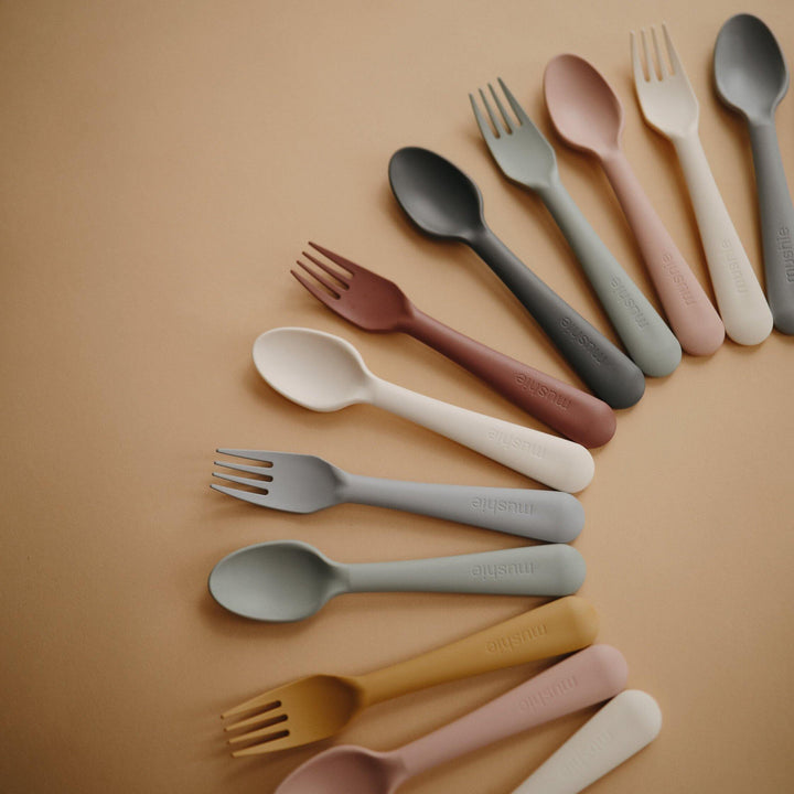 mushie fork and spoon 