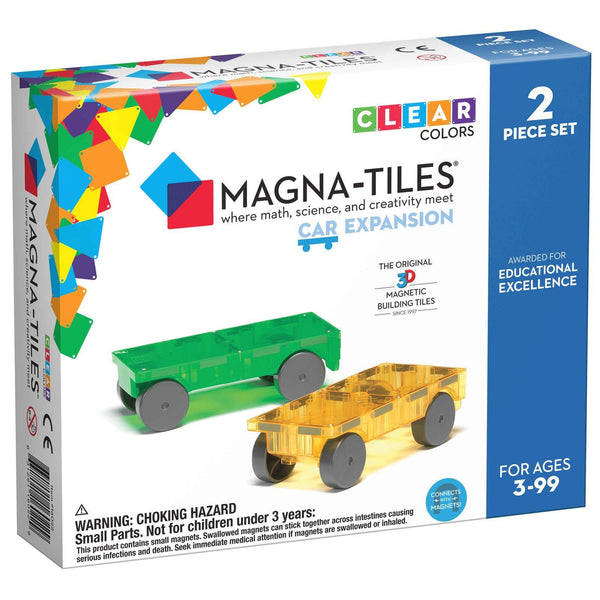Magna-Tiles® Cars 2 Piece Expansion Set - The Crib