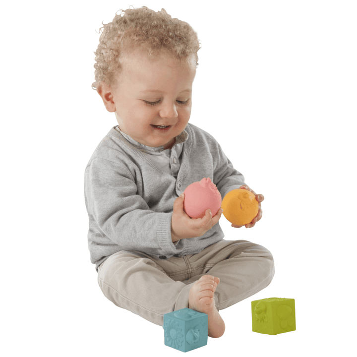 So'Pure 2 Balls + 2 Cubes Set - The Crib