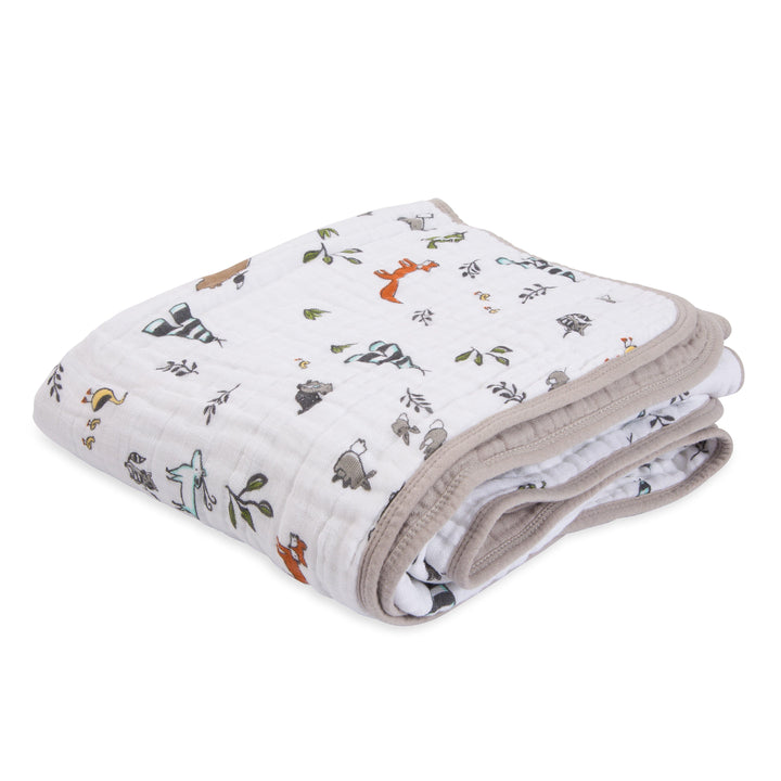 Cotton Muslin Quilt - Planetary - The Crib